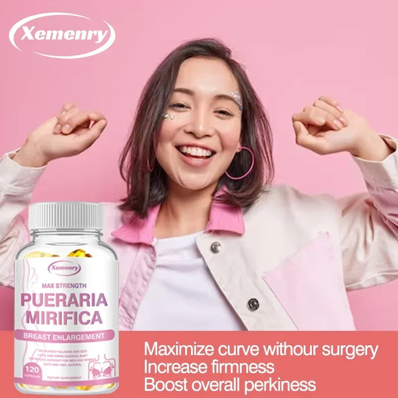 Pueraria Mirifica Breast Supplement | Enhance Size and Firmness