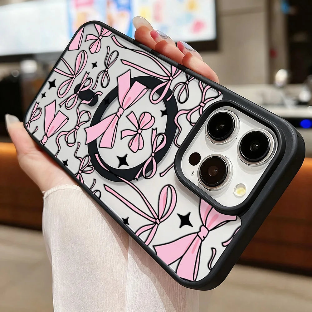 Luxury Magnetic Phone Case | Shockproof Acrylic Matte Cover