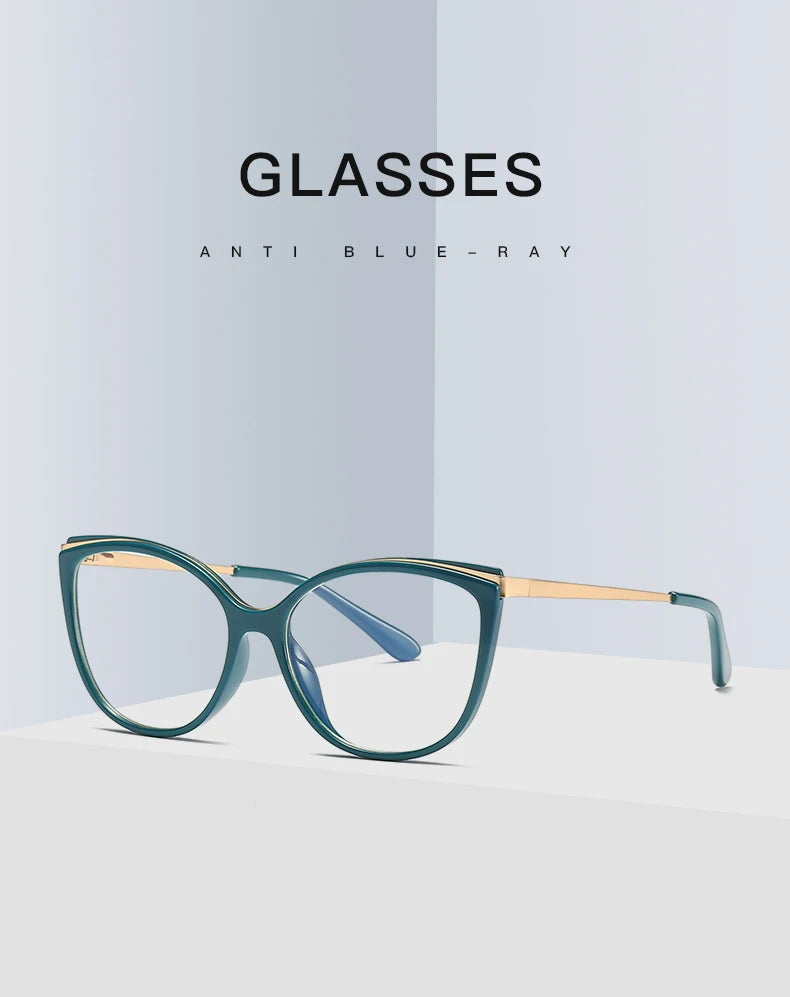 Trendy Butterfly Eyeframe Glasses for Women | Anti Blue Light 2026