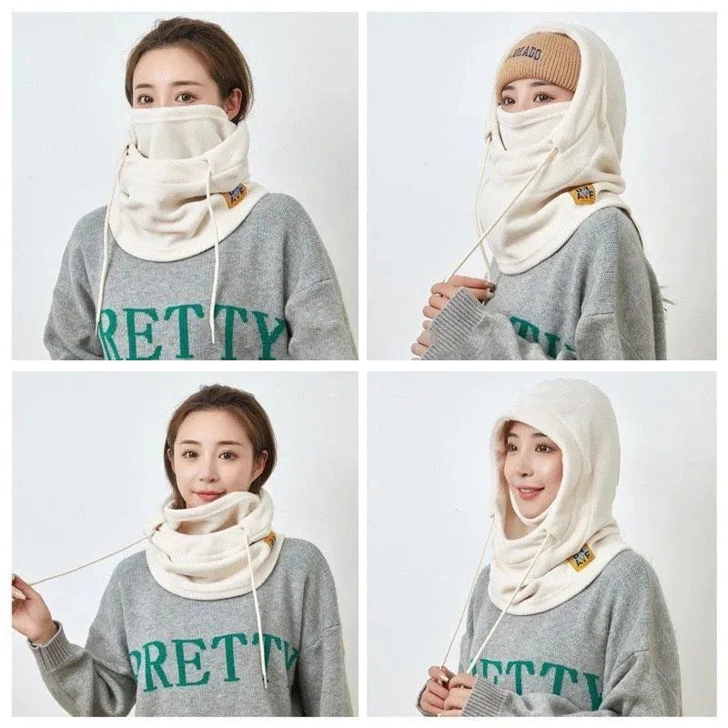 Unisex 4-in-1 Fleece Balaclava Winter Hat | All-Weather Protection