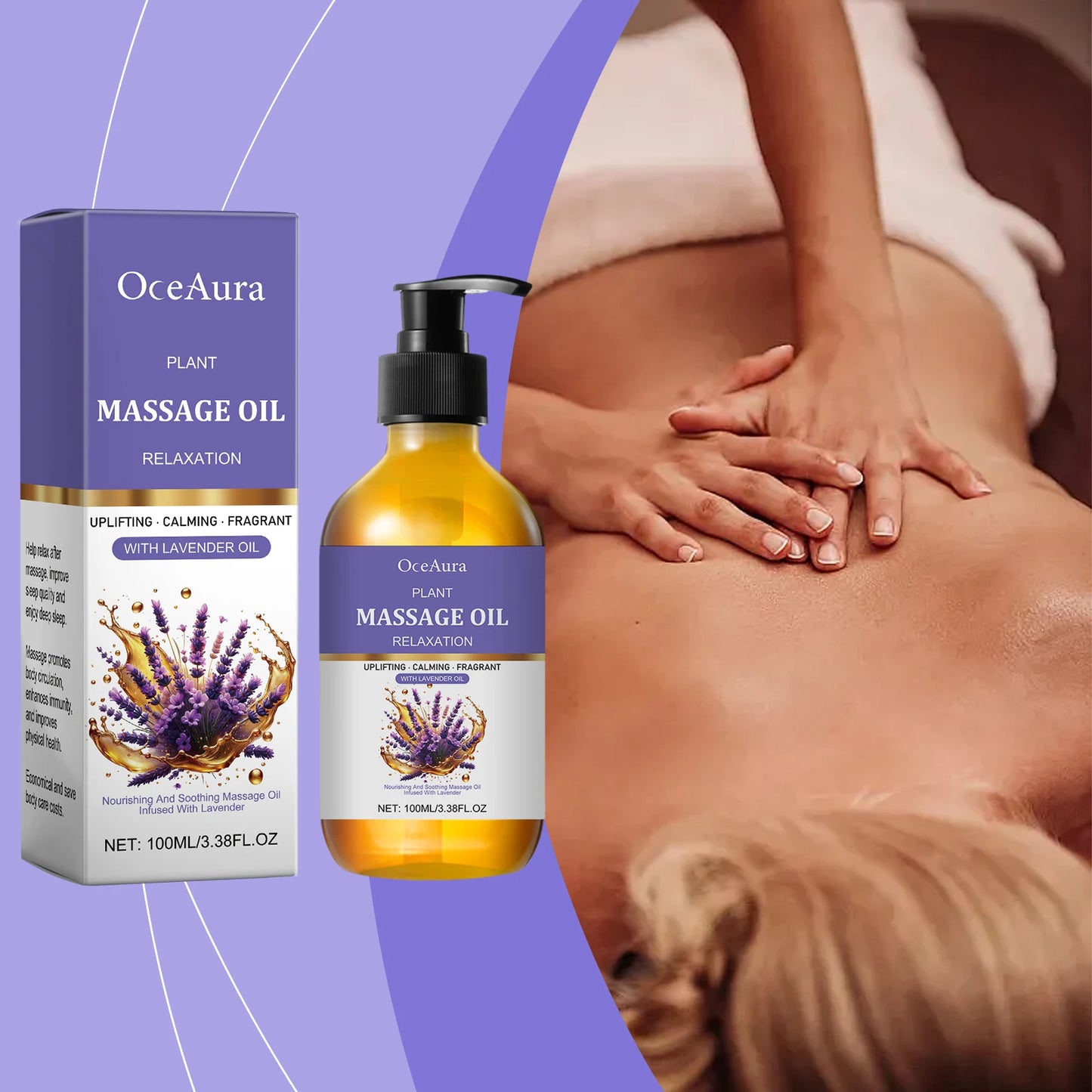 Lavender Aromatic Body Oil | Moisturizing & Relaxing Skin Care