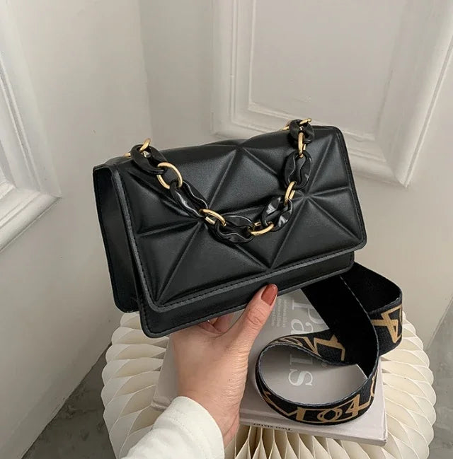 Bolso de hombro retro casual de moda para mujer | Amplio y elegante