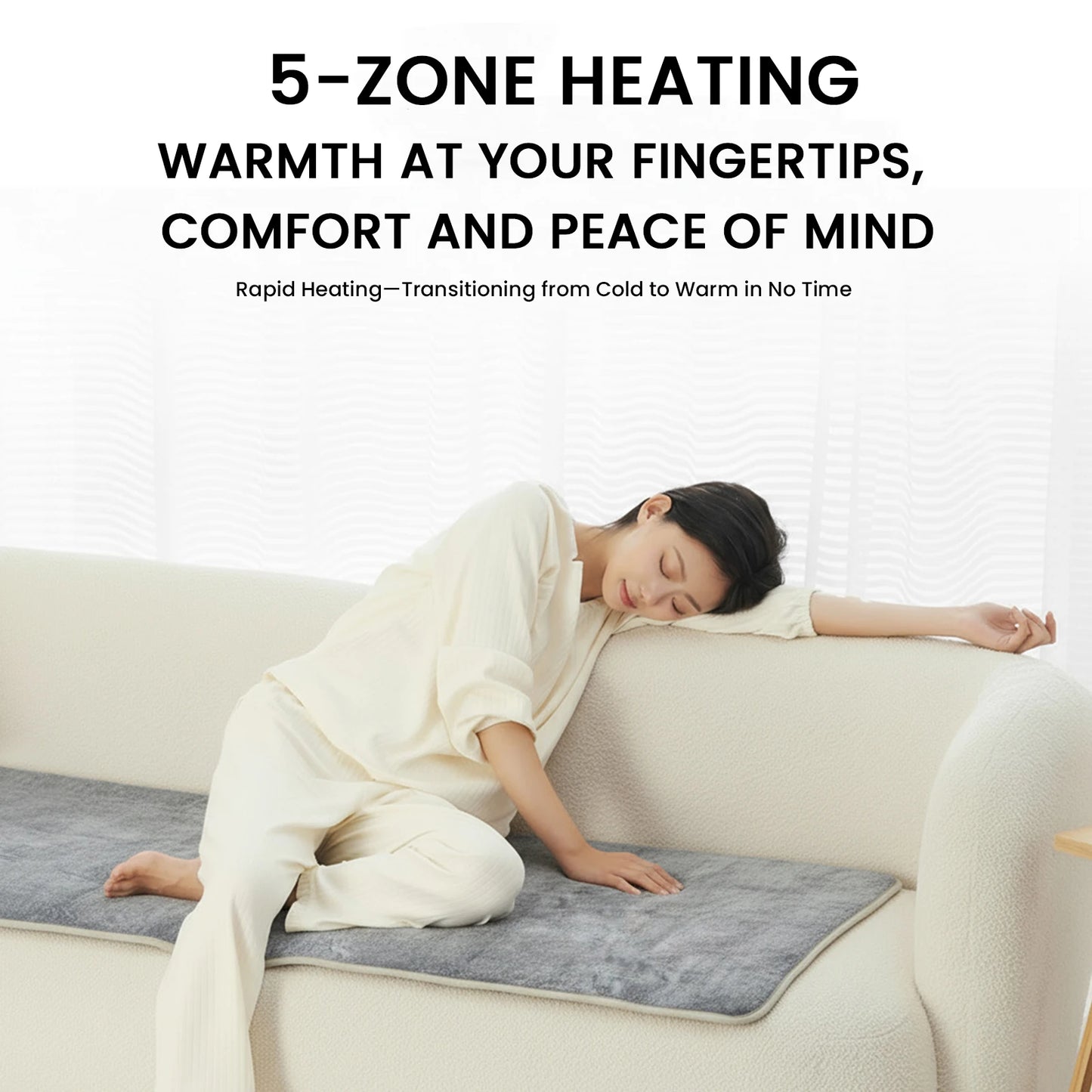 5 Zone USB Heated Sleeping Mat | Warmth for Outdoor Adventures