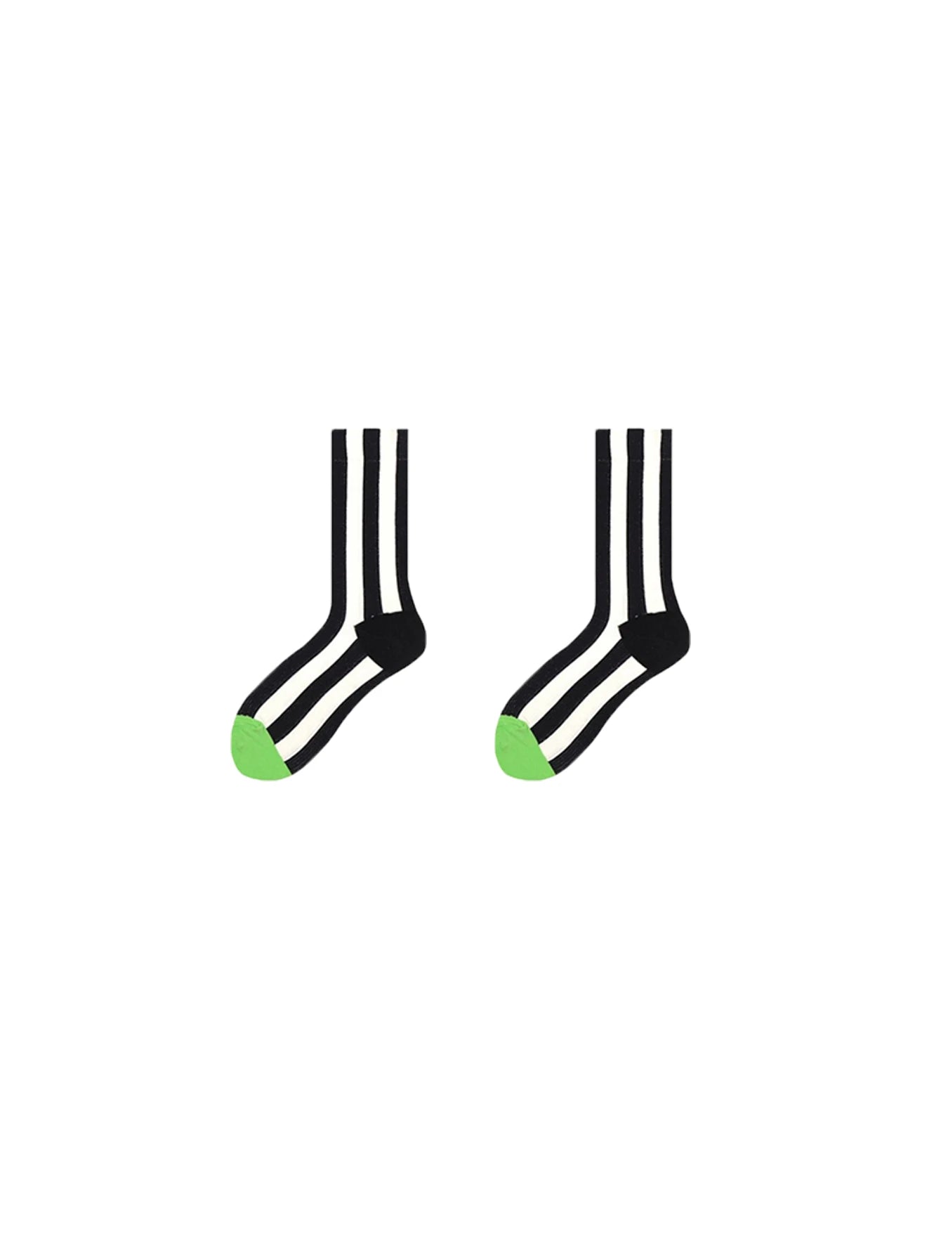 Unisex Trendy Contrast Stripes Mid Tube Socks for Every Occasion