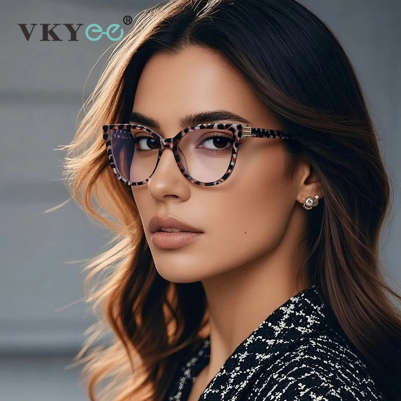 Large Frame Cat's Eye Butterfly Reading Glasses for Women | Stylish Design