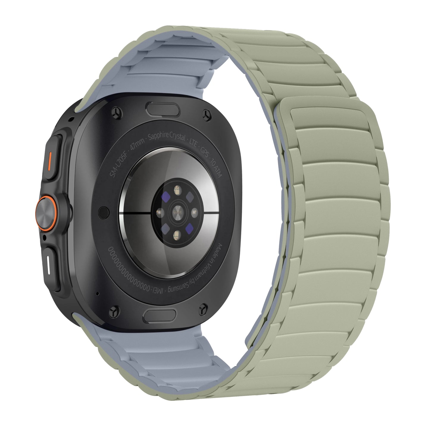 Magnetic Silicone Band for a Comfortable Smartwatch Experience