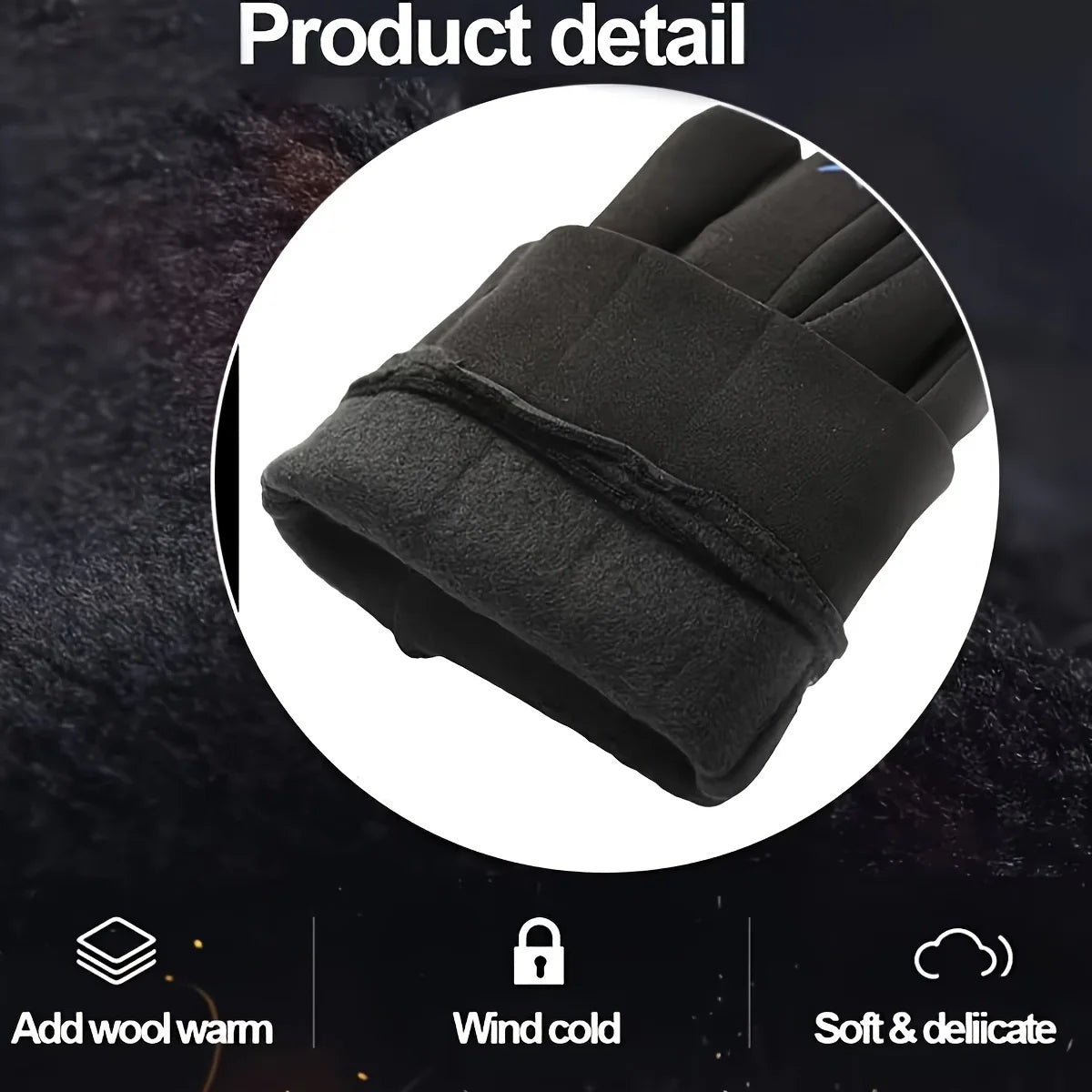 Winter Warm Touch Screen Gloves | Windproof & Versatile Outdoor Gear