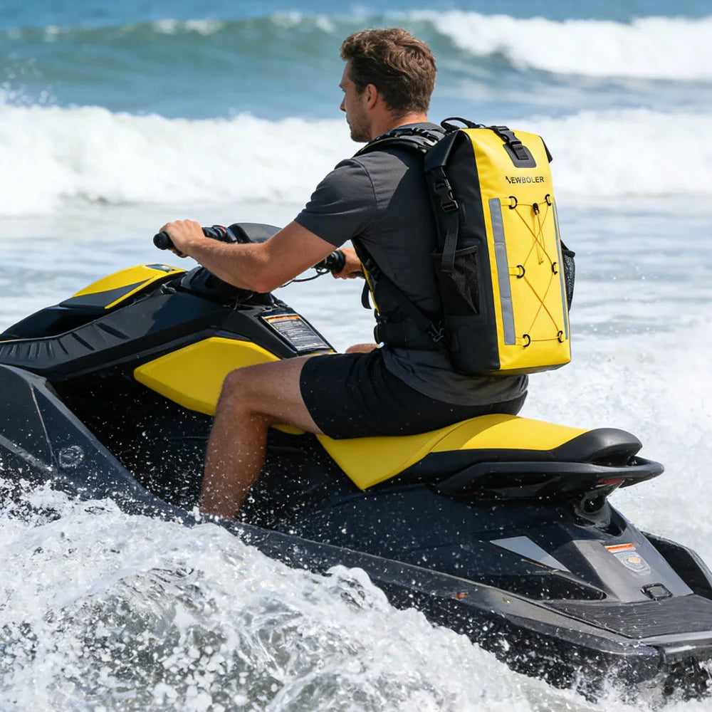 Waterproof Kayak Dry Bag | Large Swimming Backpack for Adventure
