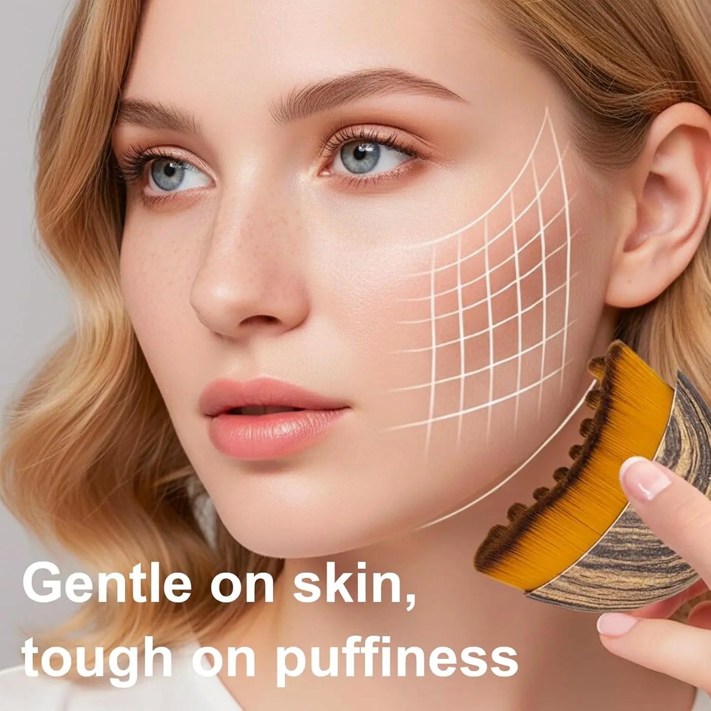 Stainless Steel Gua Sha & Face Massage Brush Set | Sculpt & Contour