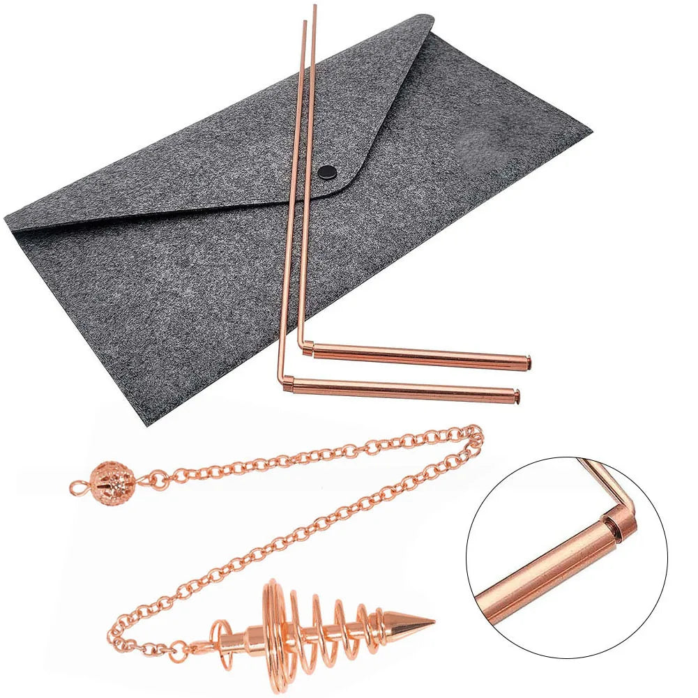 Copper Dowsing Rod for Water & Treasure Hunting | Divination Tool