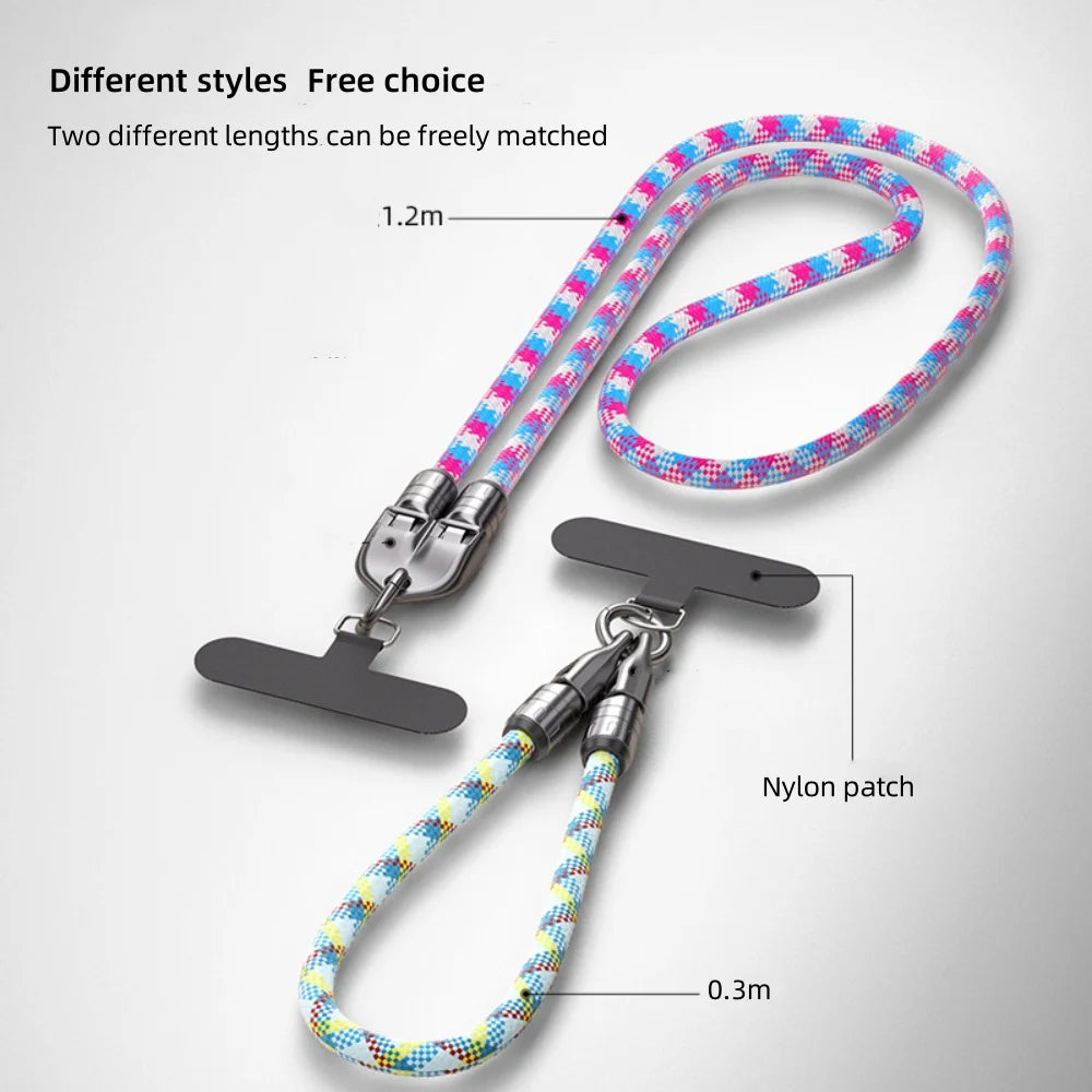 2 in 1 USB-C Phone Lanyard Charging Cable | Fast Charge & Data Transfer