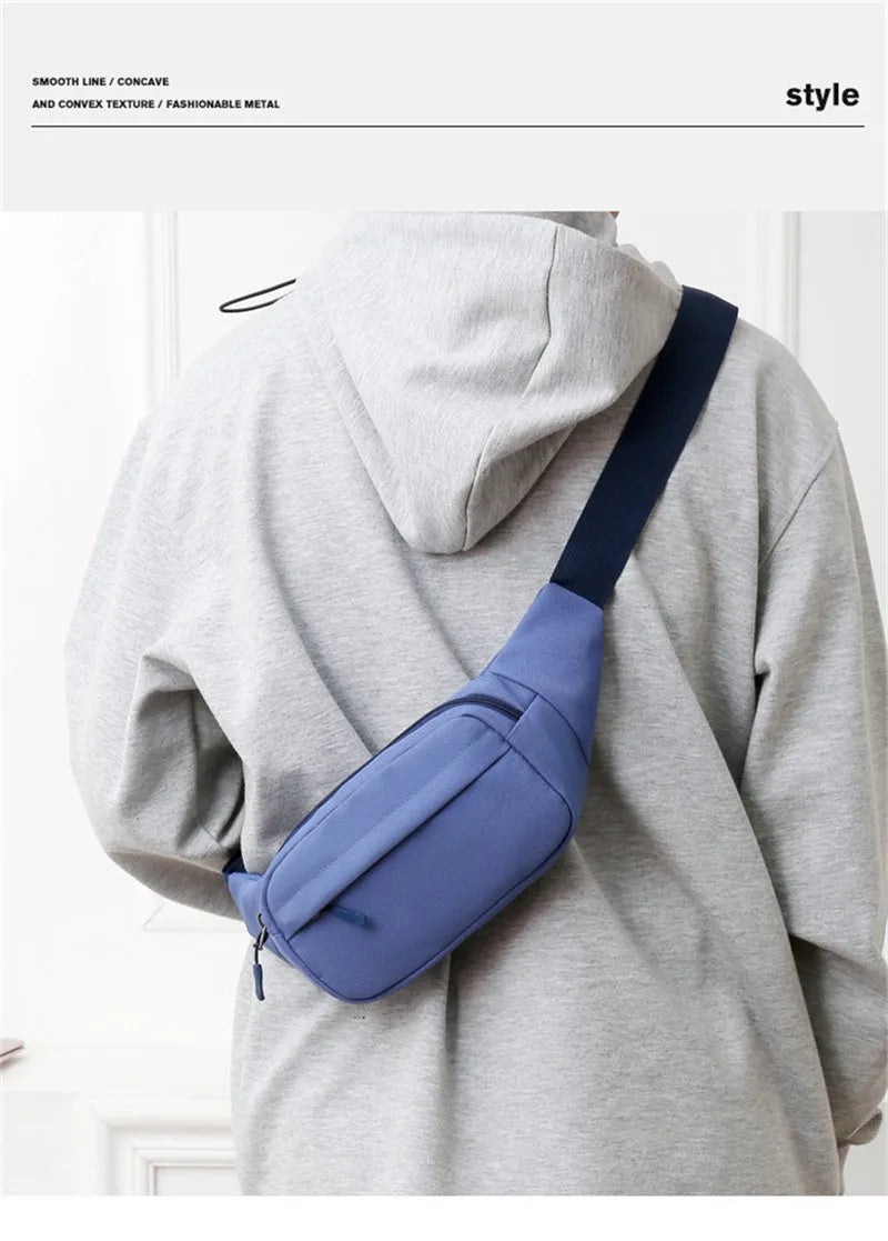 Casual Waist Bag for Men & Women | Large Phone Belt Pouch