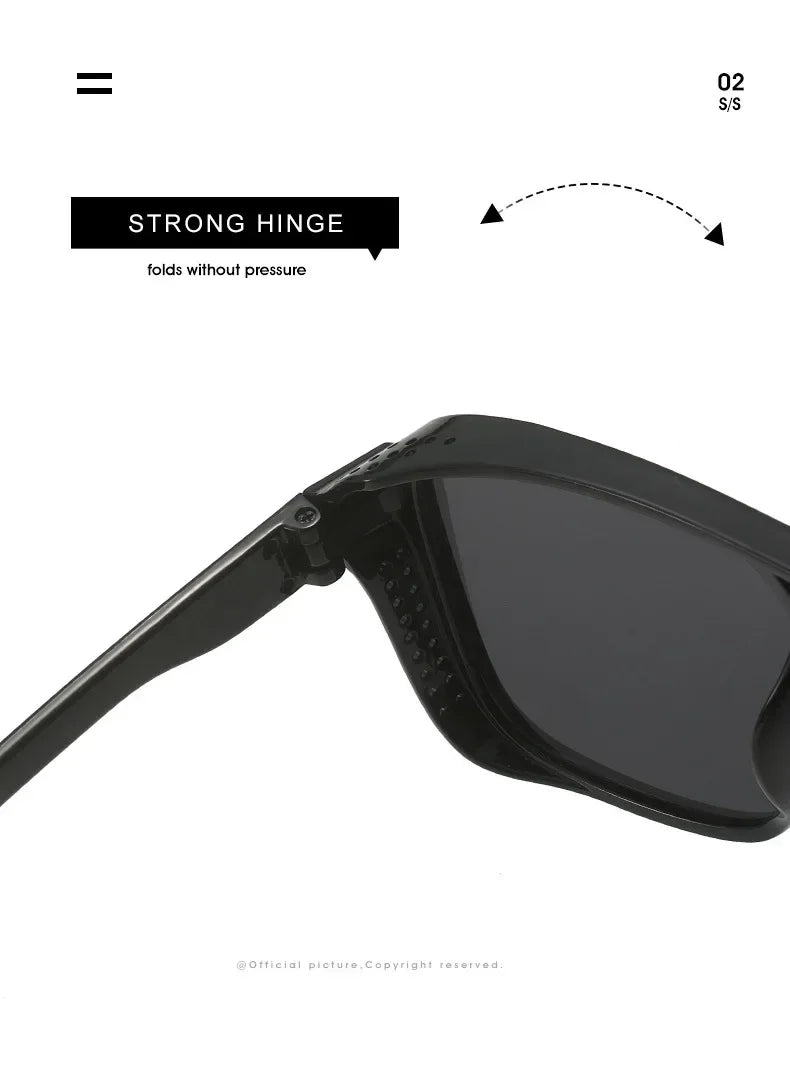 Classic Steampunk Style Sunglasses | Retro Square Sunglasses