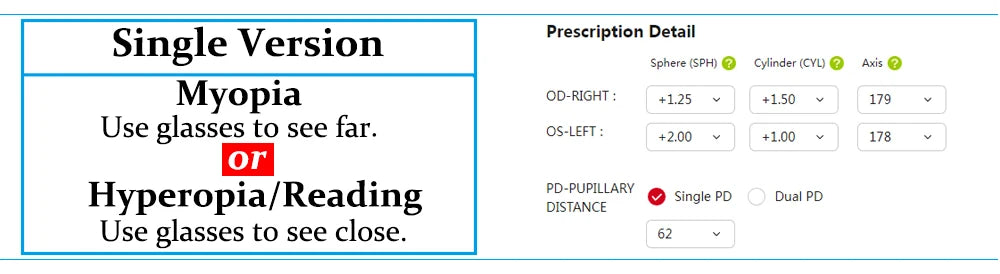 Anti Blue Light Photochromic Prescription Glasses | Retro Round Frames 2026
