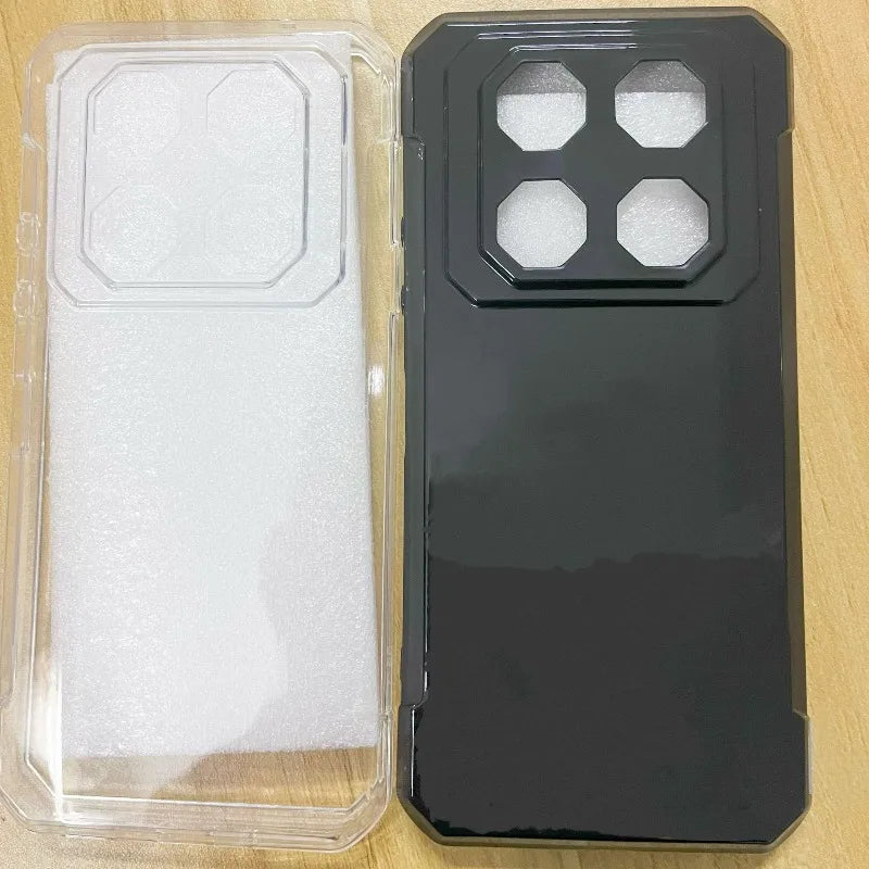 Soft TPU Phone Cases | Transparent & Black Protective Covers