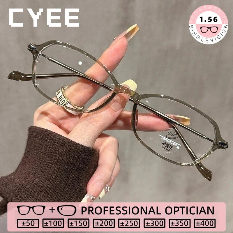 Stylish Women's Rectangular Reading Glasses | Anti Blue Light Eyewear