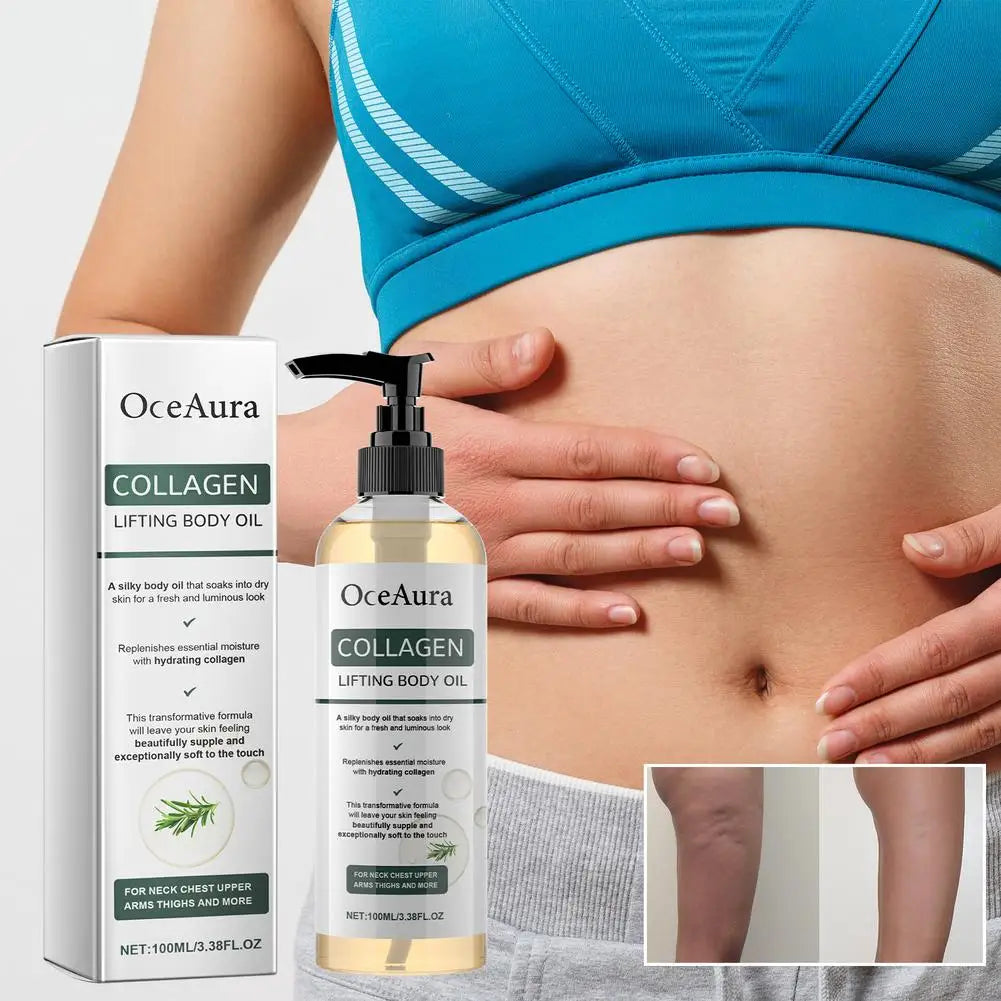 Collagen Body Essence Oil | Moisturizing & Elasticity Enhancer