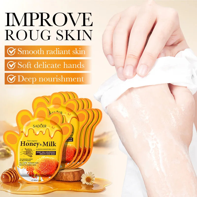 5 Pairs Moisturizing Hand Care Gloves | Nourish and Smooth Skin