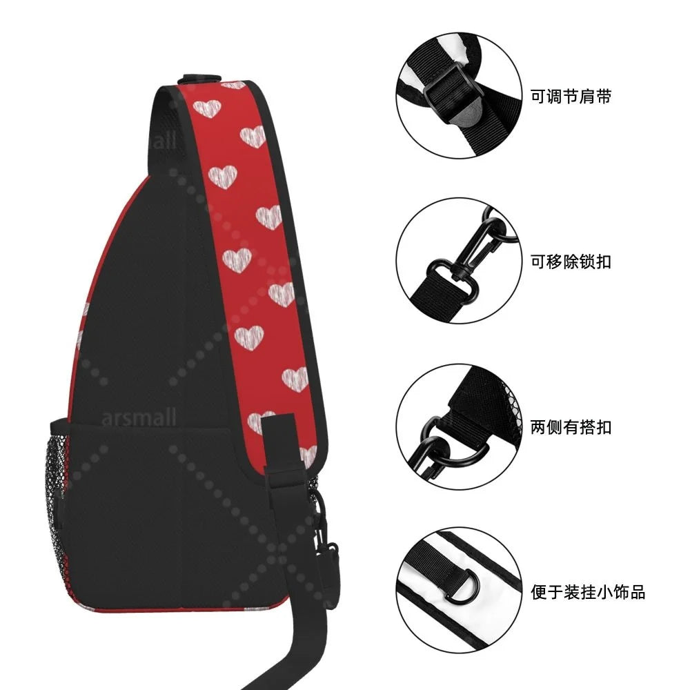 Lightweight Crossbody Sling Bag for Travel & Outdoor Activities