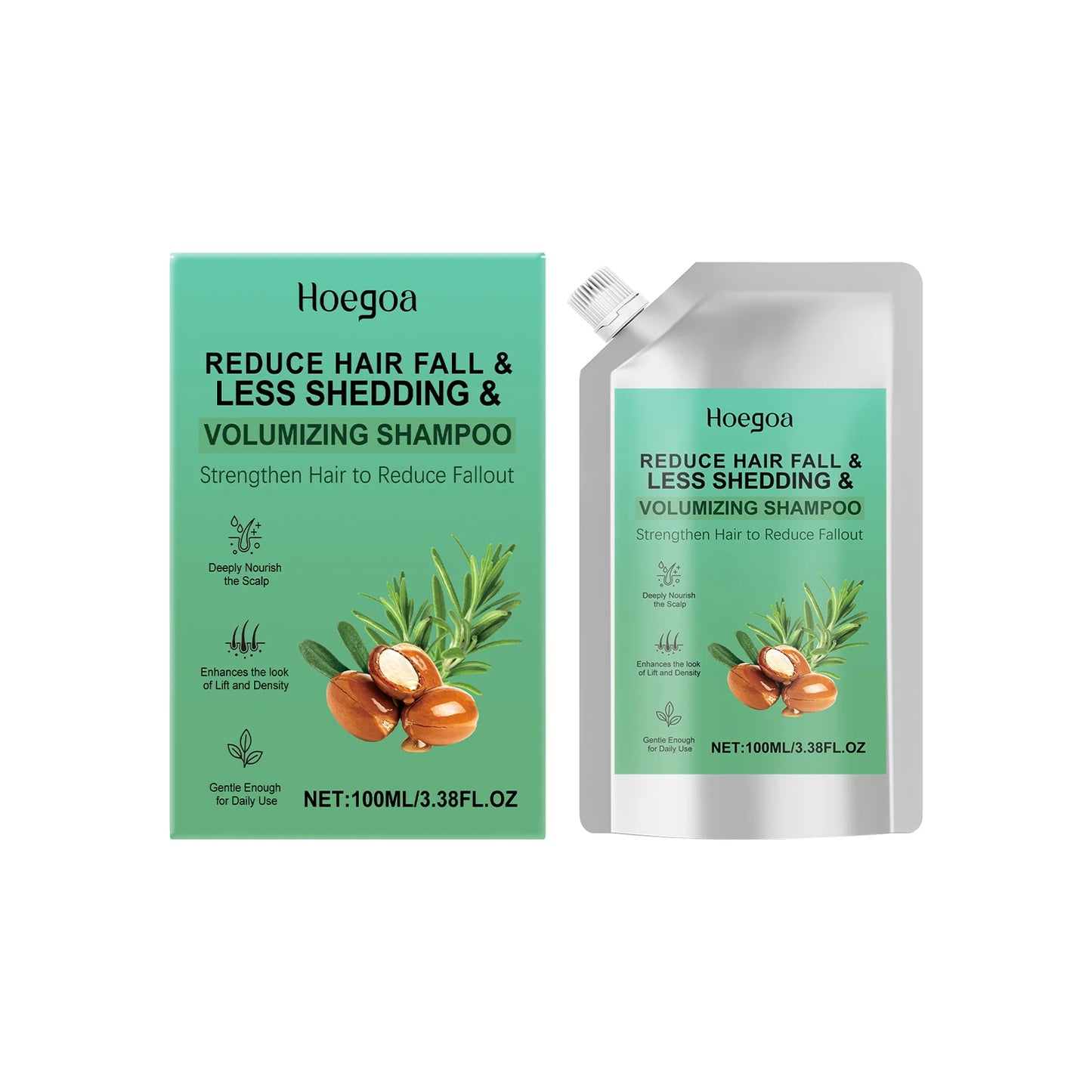 Volumizing Care Shampoo | Daily Gentle Shampoo for Smoother Hair