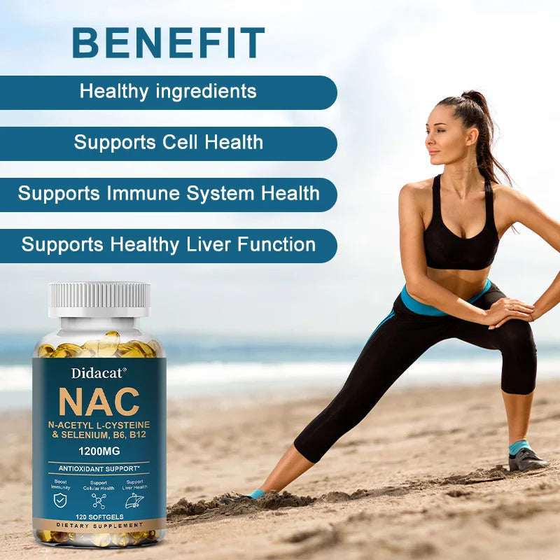 N-Acetyl-L-Cysteine Capsules 1200mg | Boost Health Naturally