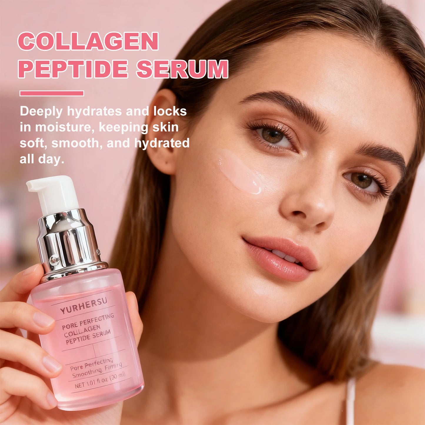 Collagen Peptides Face Serum | Anti-Aging & Firming Essence