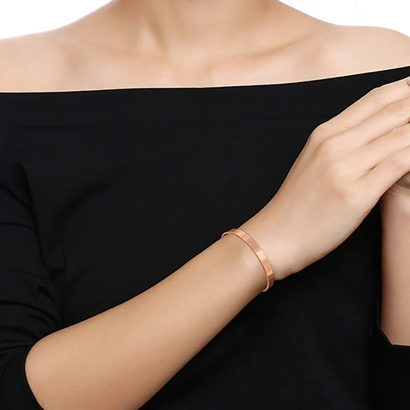 Pure Copper Magnetic Bracelets & Rings for Health & Style