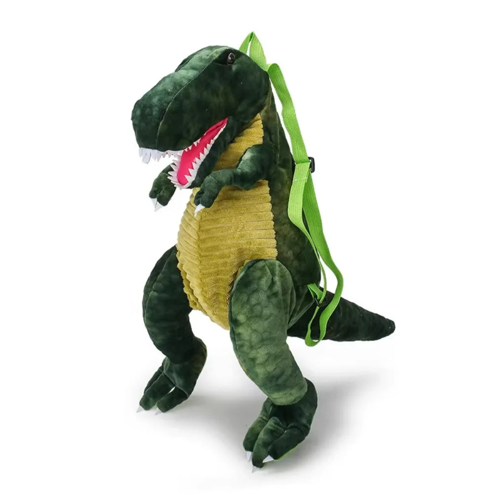 Kids Plush T-Rex Backpack | Fun Dinosaur Bag with Adjustable Straps