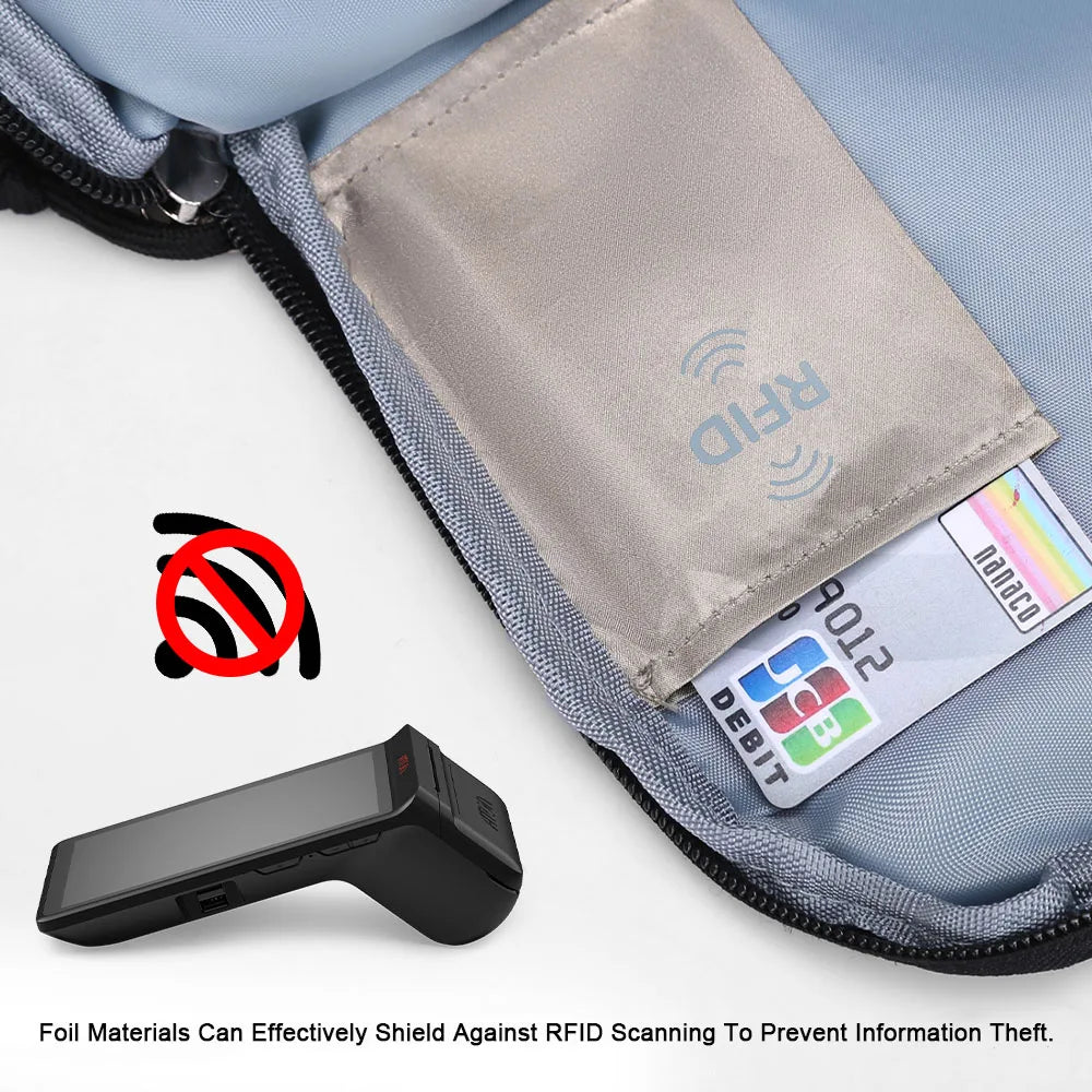Stylish Large-Capacity Unisex Casual Chest Bag | RFID Safe