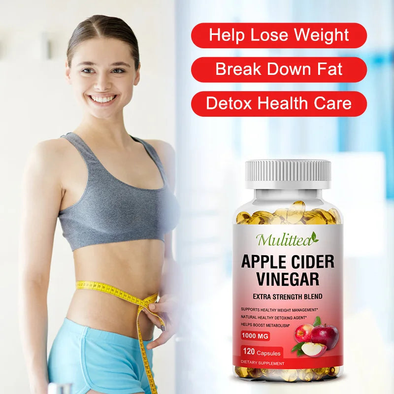 Apple Cider Vinegar Capsules with Keto Complex | Digestive Support