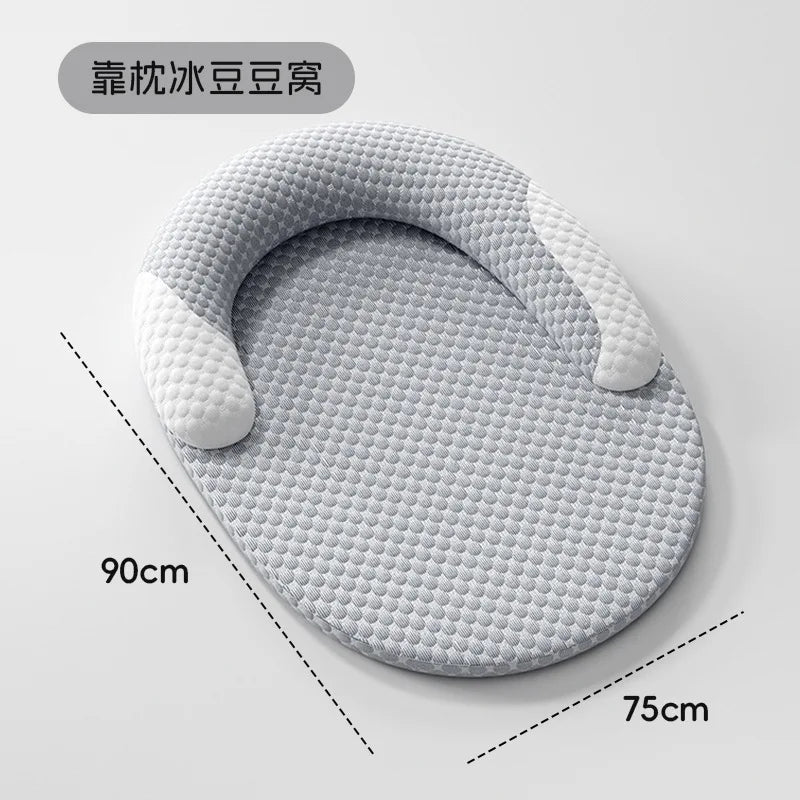 Summer Cooling Pet Mat | Removable & Washable Dog Cat Bed
