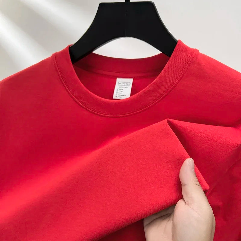 Men's Breathable Cotton Summer T-Shirt | Fashionable Short Sleeve Top
