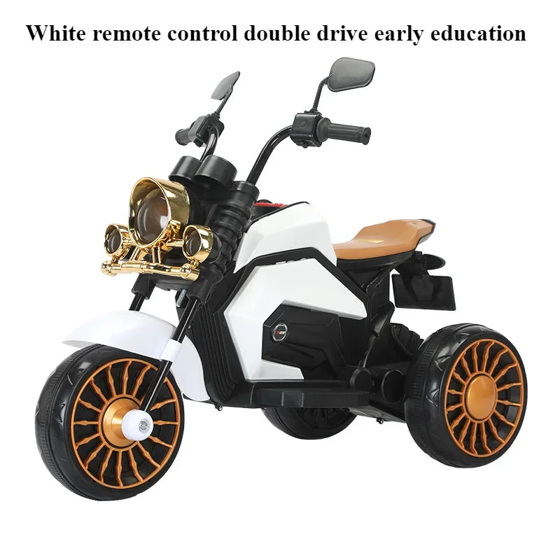Kids Electric Motorcycle Toy | Safe Ride-On with Music & Lights