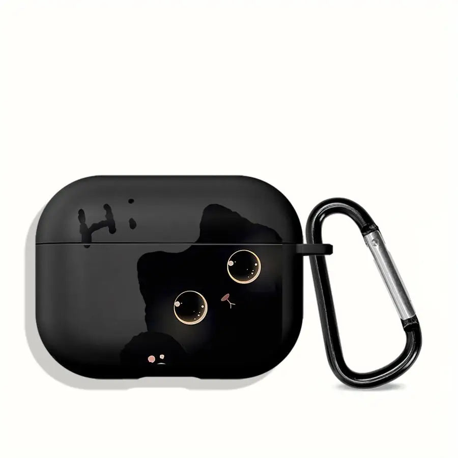 Bonitas fundas para auriculares con orejas de gato | Protección elegante para tus AirPods