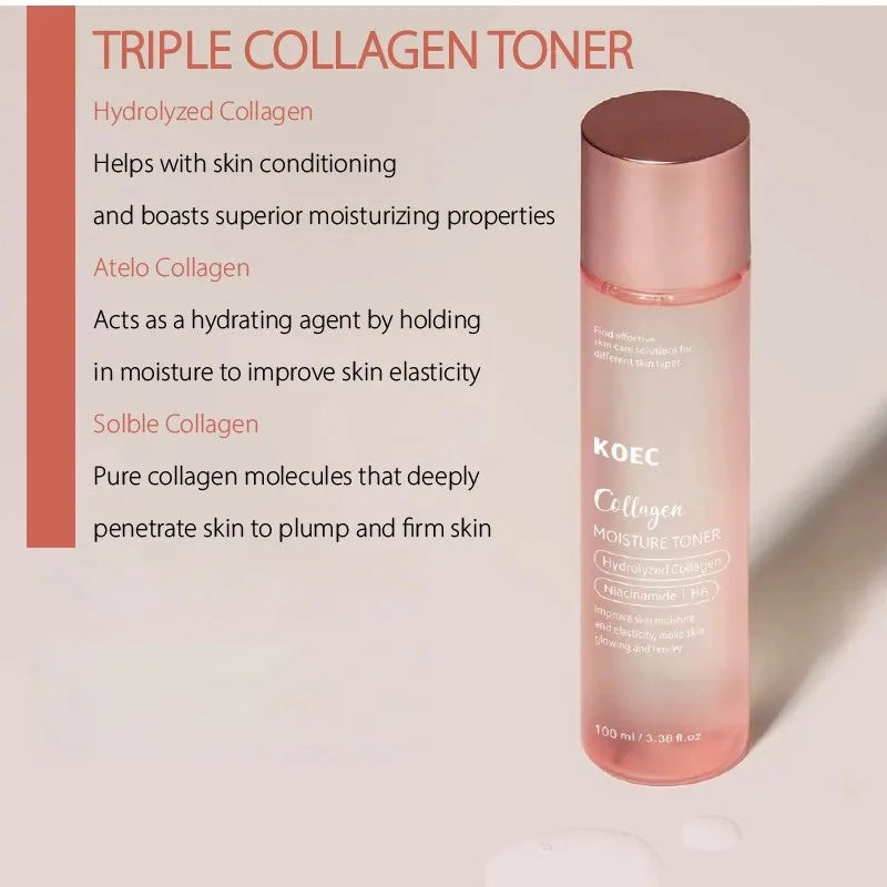 Revitalizing Collagen Toner & Moisturizing Cream Combo