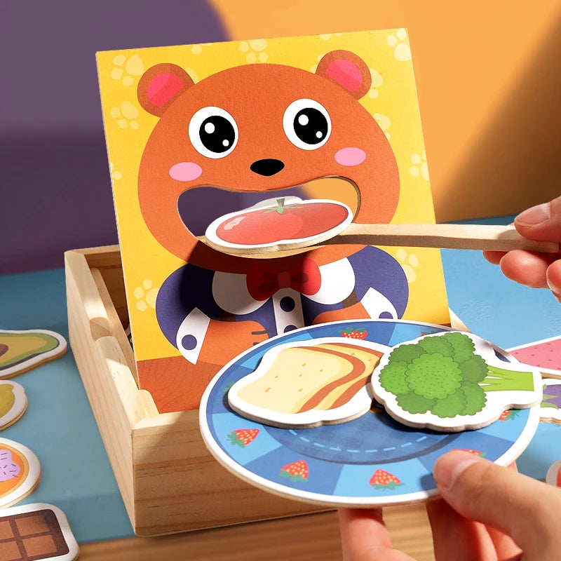 Parent-Child Teddy Bear Feeding Game | Fun Educational Toy
