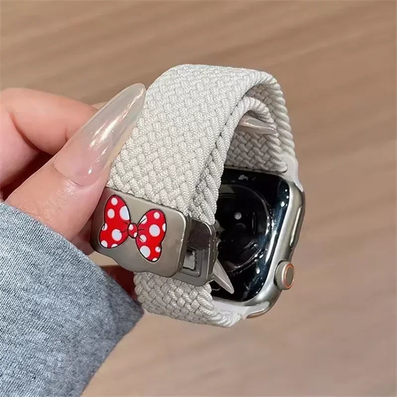 Braided Magnetic Nylon Band for Smartwatch | Comfortable Bracelet Strap
