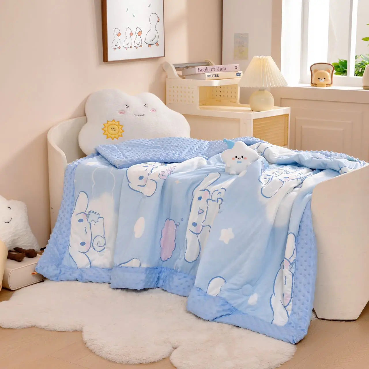 Cartoon Summer Quilt for Kids | Cooling Sensation Blanket