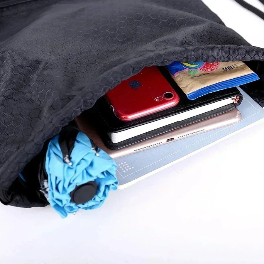 Lightweight Drawstring Fitness Backpack | Perfect for Sports and Travel