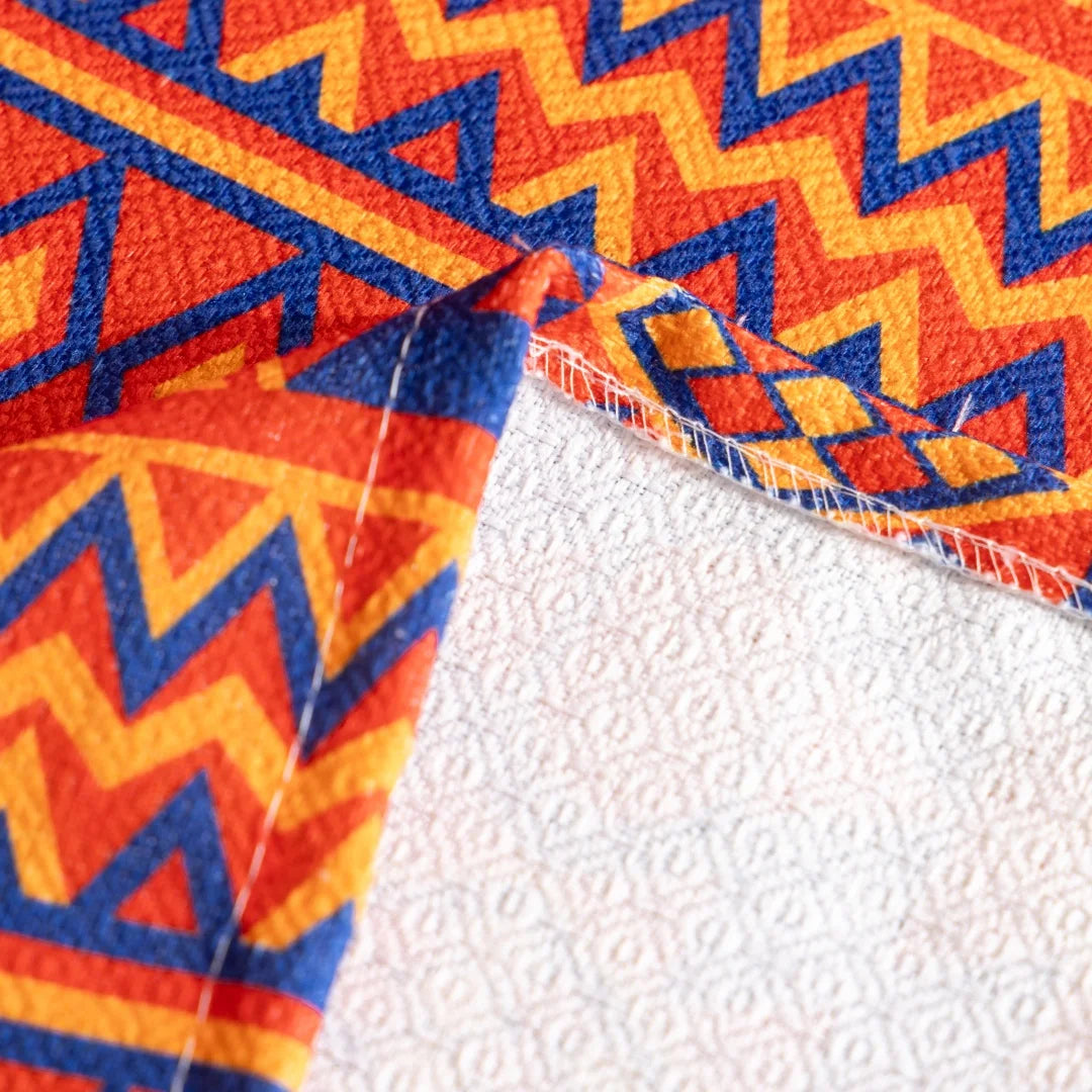 Bohemian Printed Sofa Cover | Soft, Pet Friendly Living Room Protector