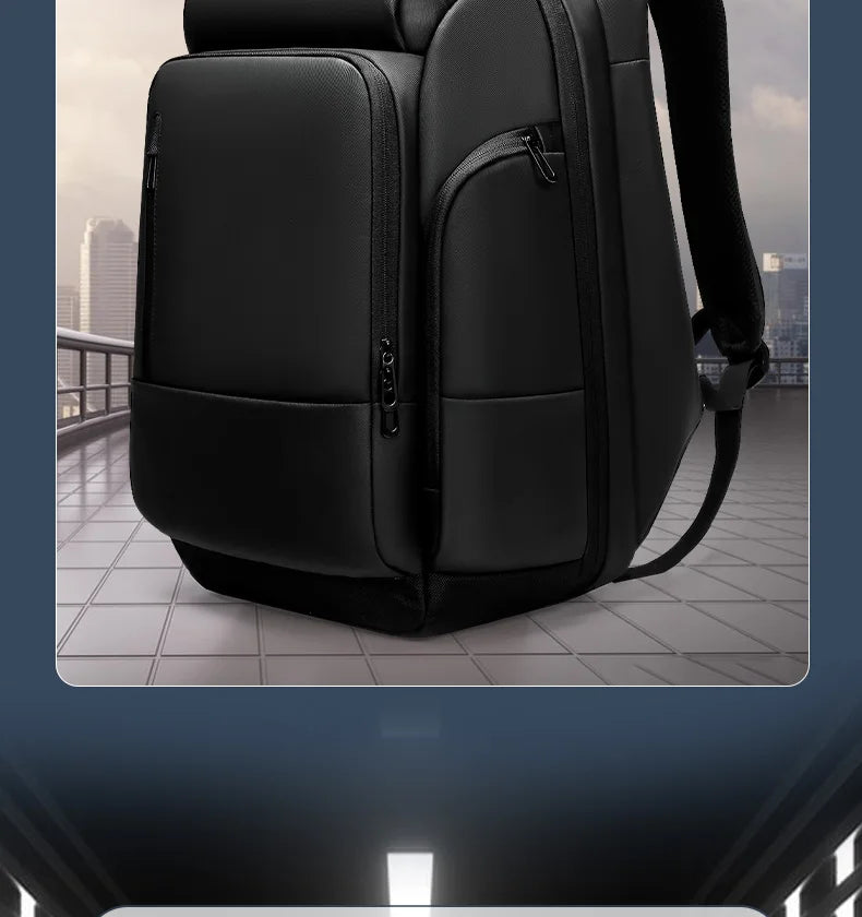 Large Capacity Waterproof Laptop Backpack with USB Charging