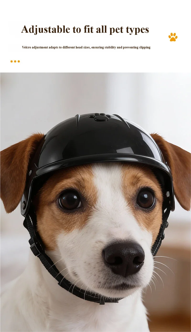 Pink Pet Helmet | Stylish Dog & Cat Motorcycle Accessory