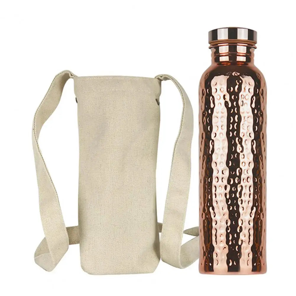 800ML Copper Sports Water Bottle | Leakproof & Stylish Hydration