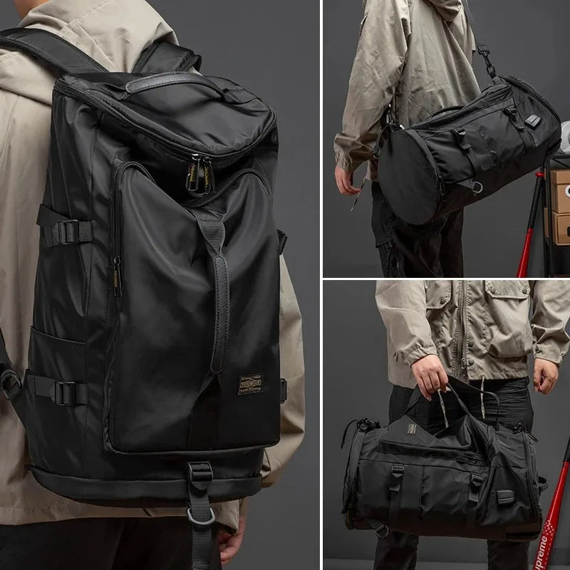 Large Waterproof Travel Shoulder Bag | Durable Versatile Backpack