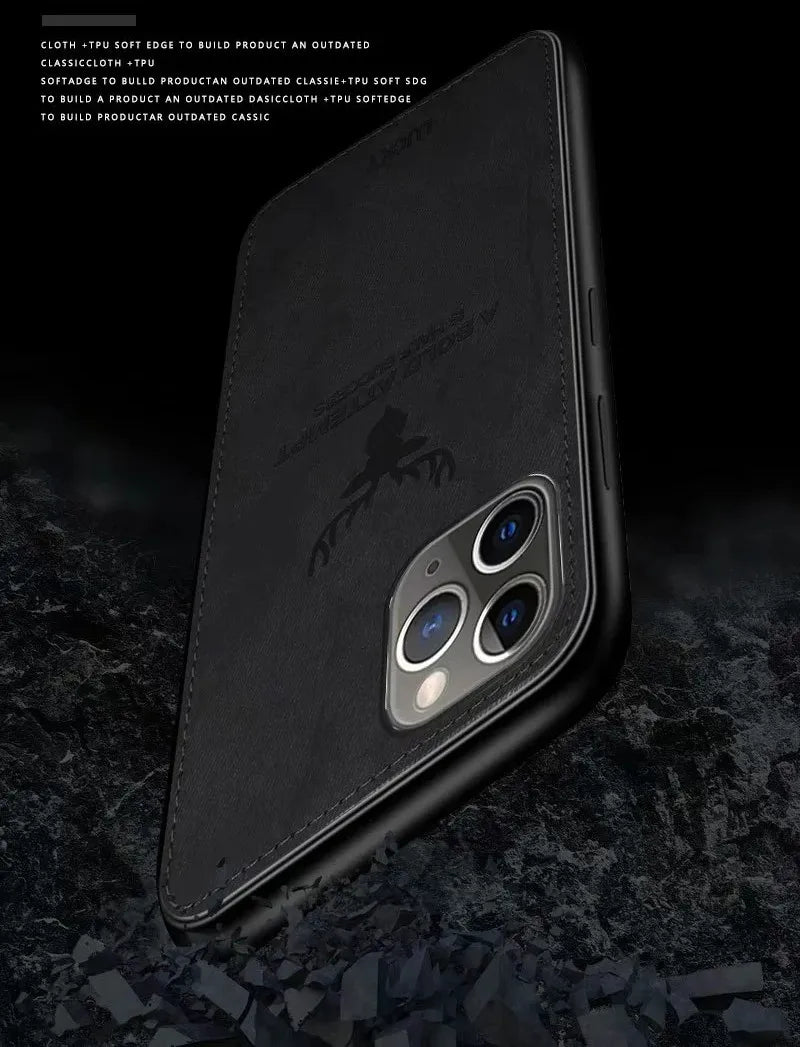 Funda protectora para iPhone de tela clásica | Cierre magnético y cobertura total