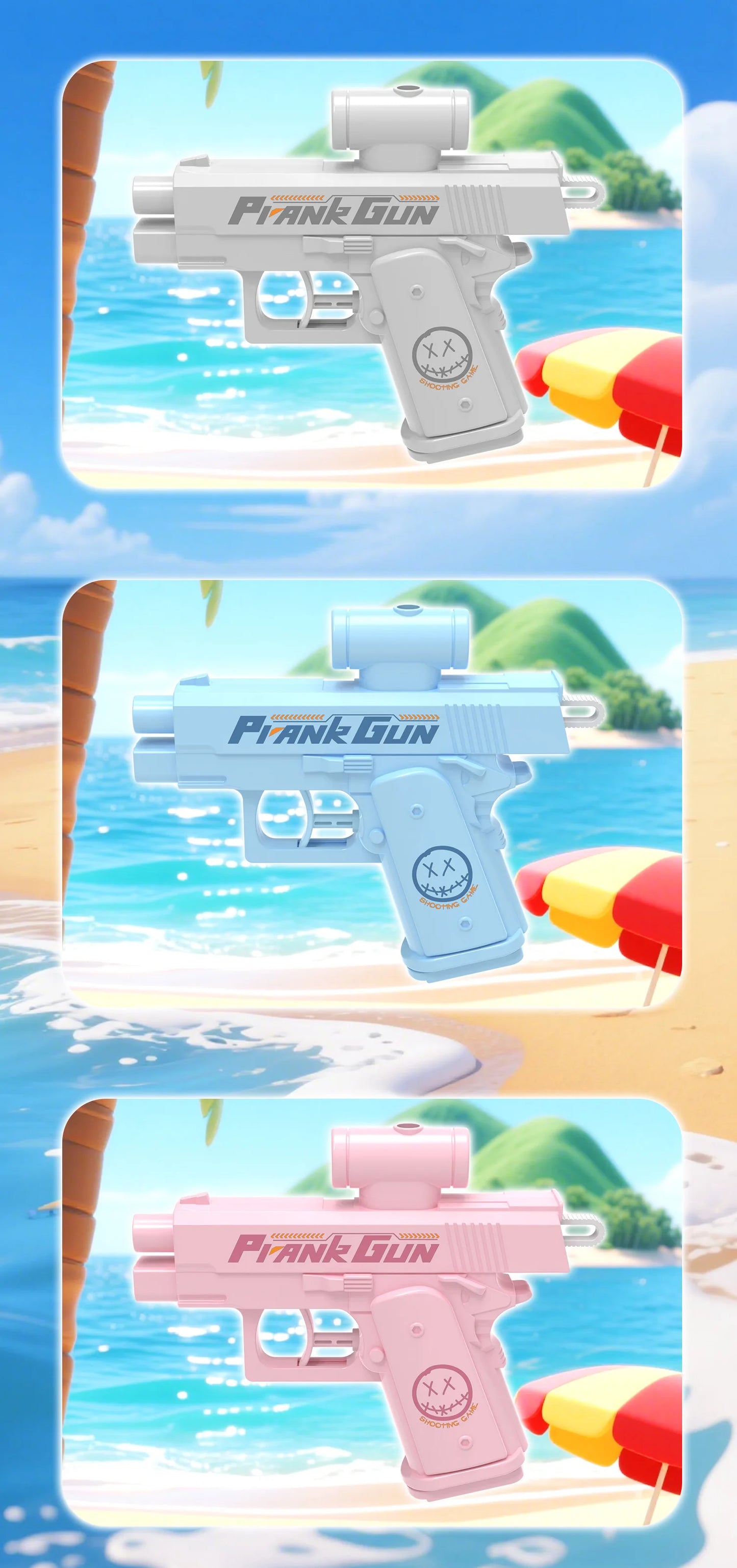 Funny Double-Sided Reverse Water Gun | Summer Prank Toy for All Ages