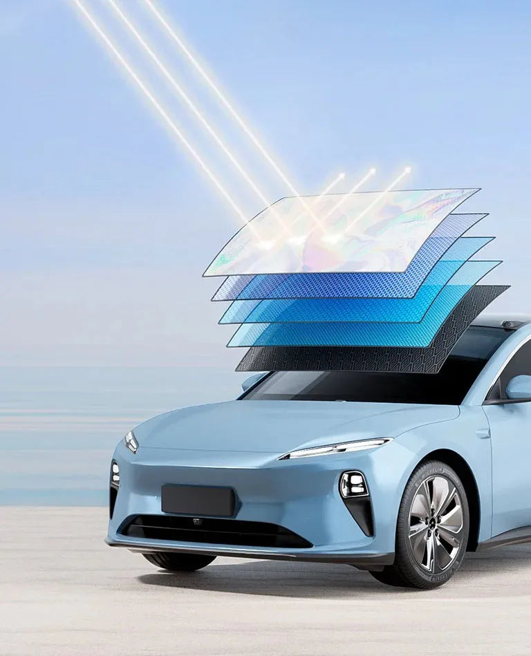 Folding Car Windshield Sun Shade Cover | UV Protection Visor