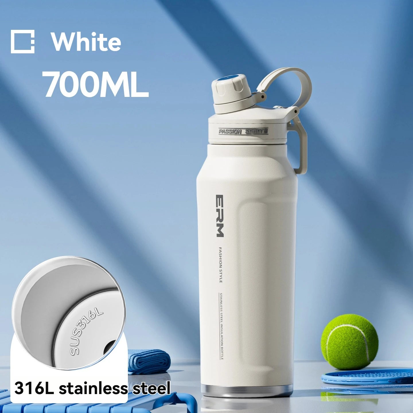 Stainless Steel Insulated Water Bottle | Fitness & Outdoor Hydration