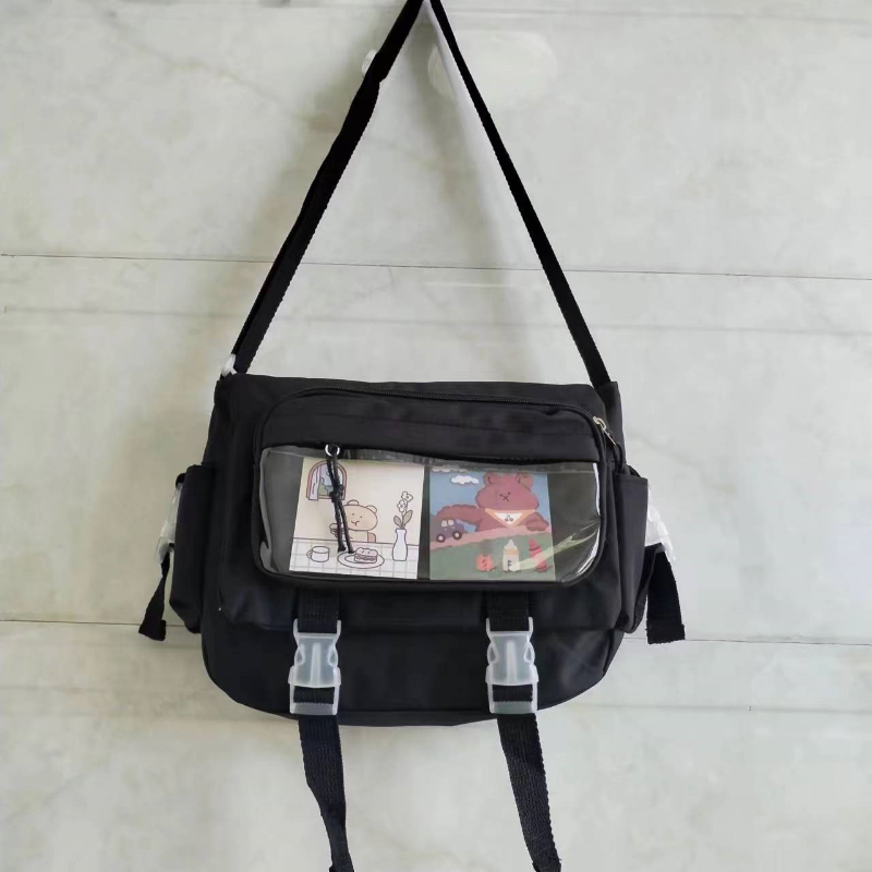 Bolsos cruzados de nailon impermeables para mujeres y adolescentes | Estilo versátil