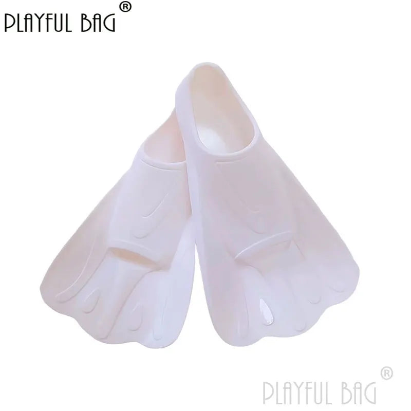 Colorful Silicone Swimming Short Fins | Perfect for All Ages